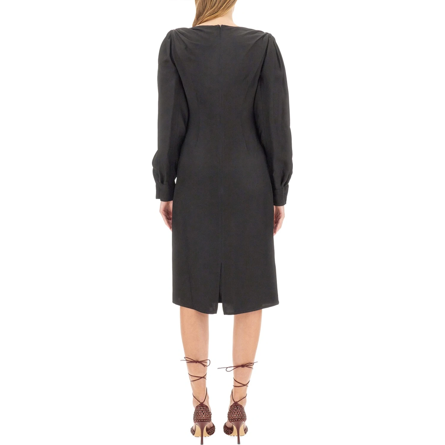 VISCOSE MIDI DRESS