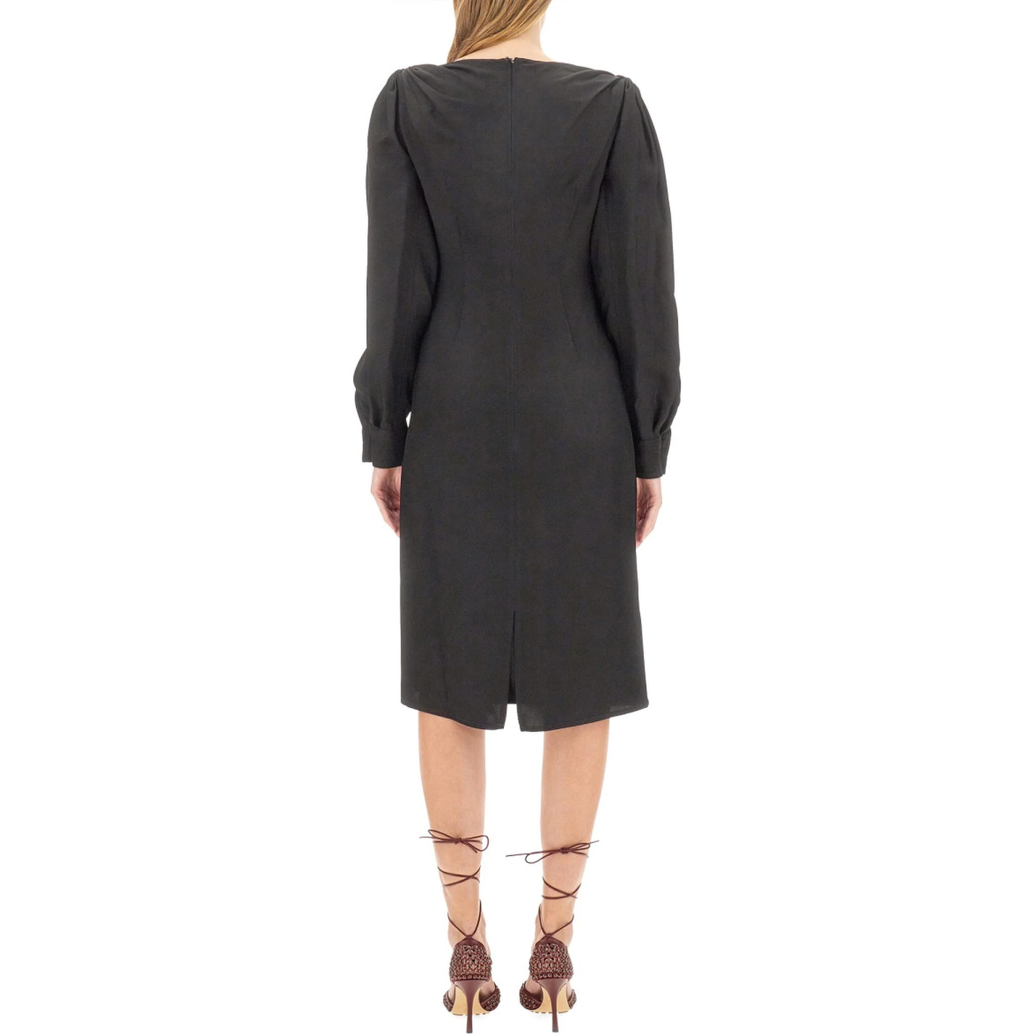 VISCOSE MIDI DRESS