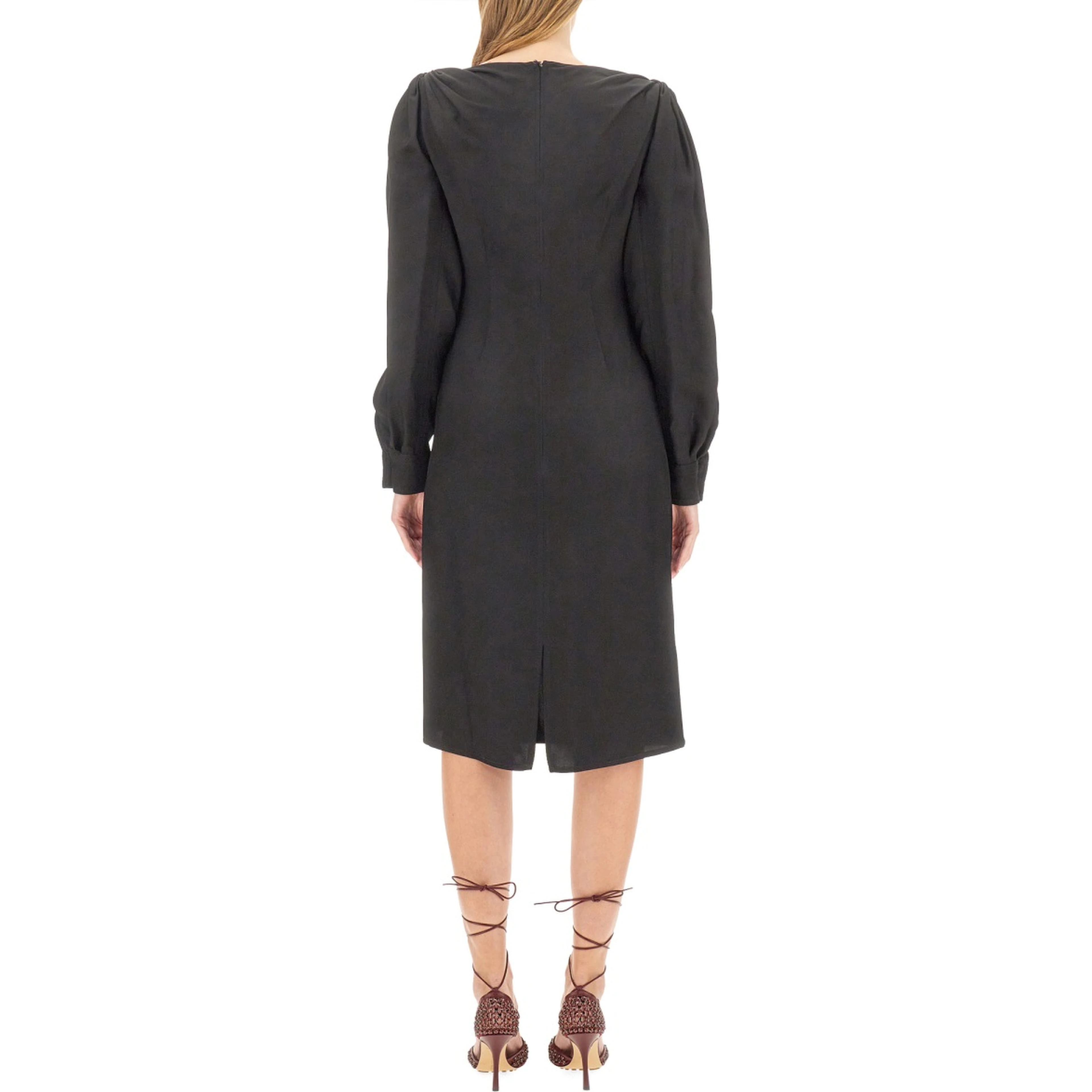VISCOSE MIDI DRESS