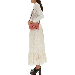 FLORAL BRODERIE ANGLAISE SKIRT