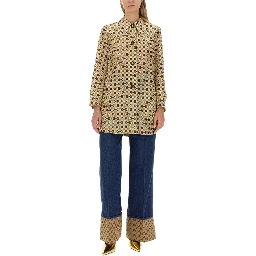 GUCCI HORSEBIT PRINT COAT
