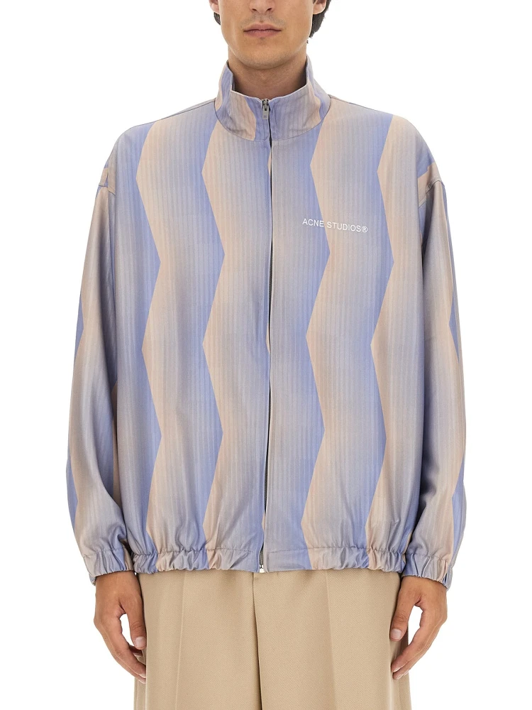 JACKET WITH LOGO