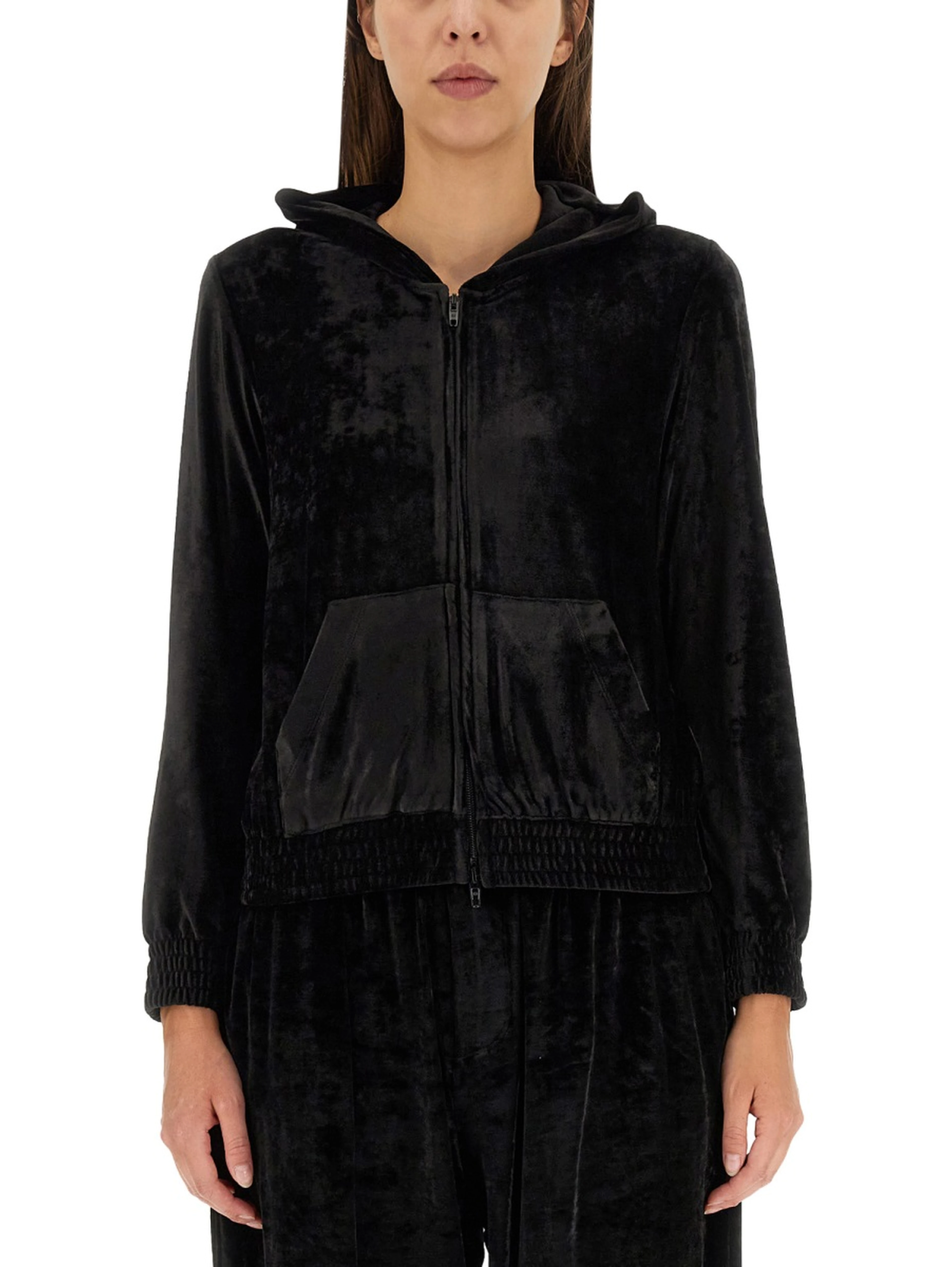 BB PARIS ZIPPERED SWEATSHIRT