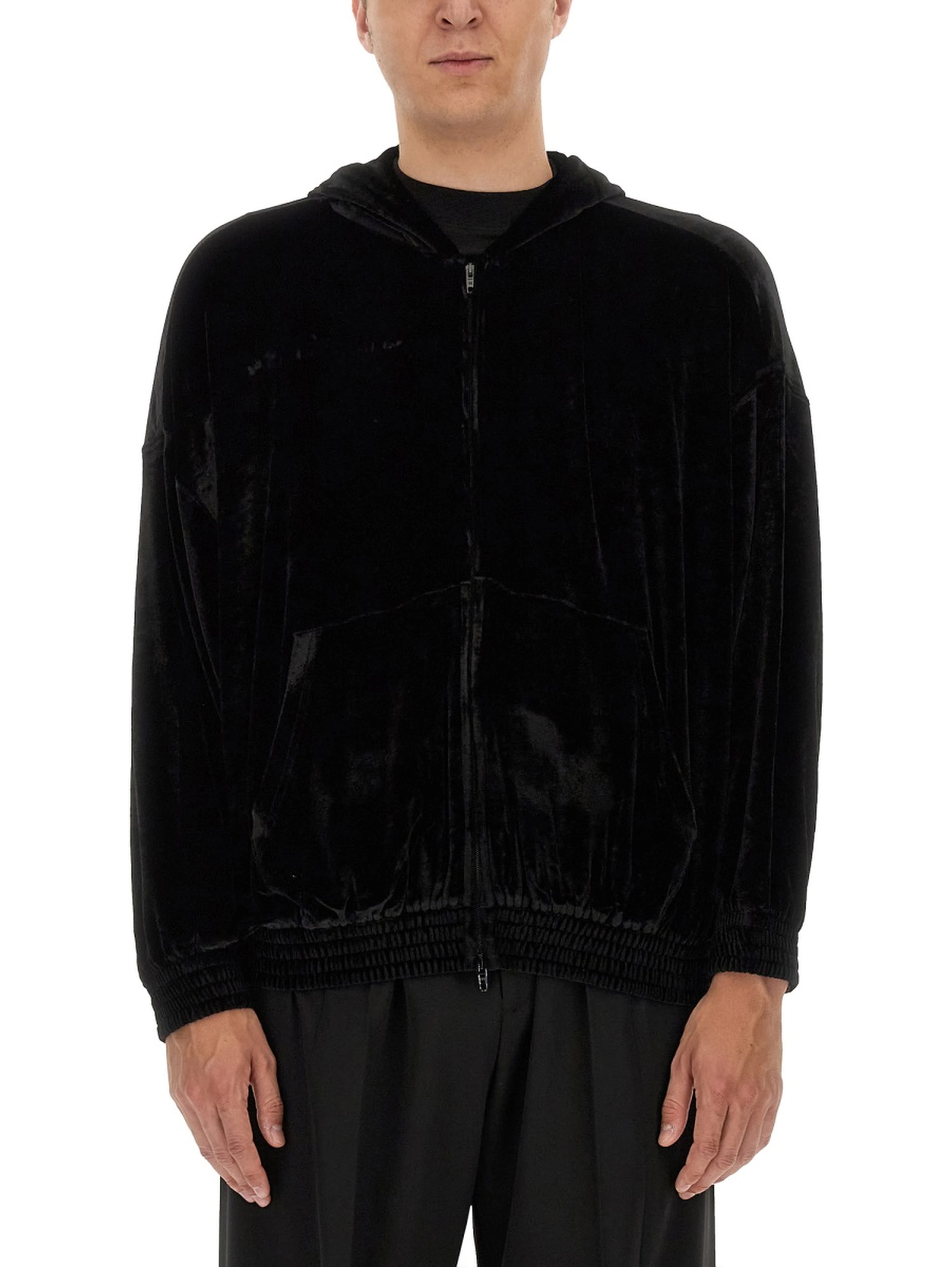 VELVET SWEATSHIRT