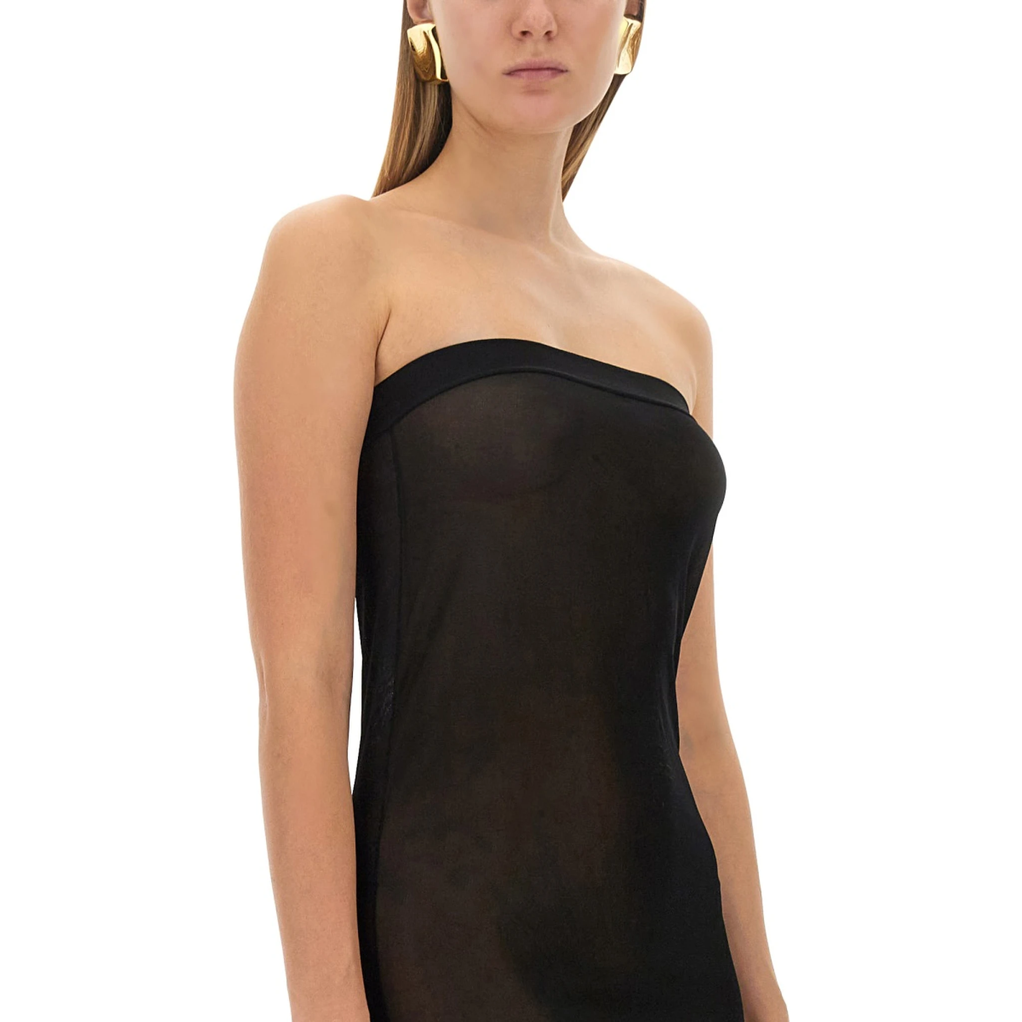STRAPLESS DRESS