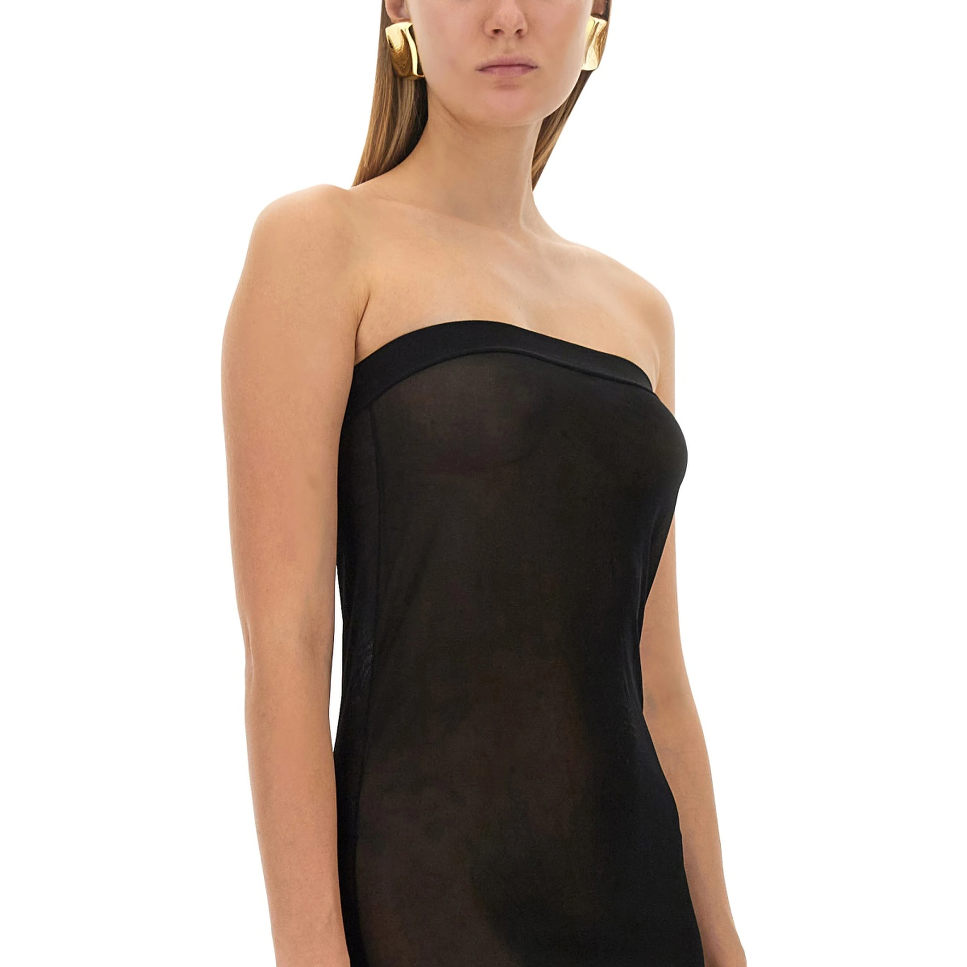 STRAPLESS DRESS