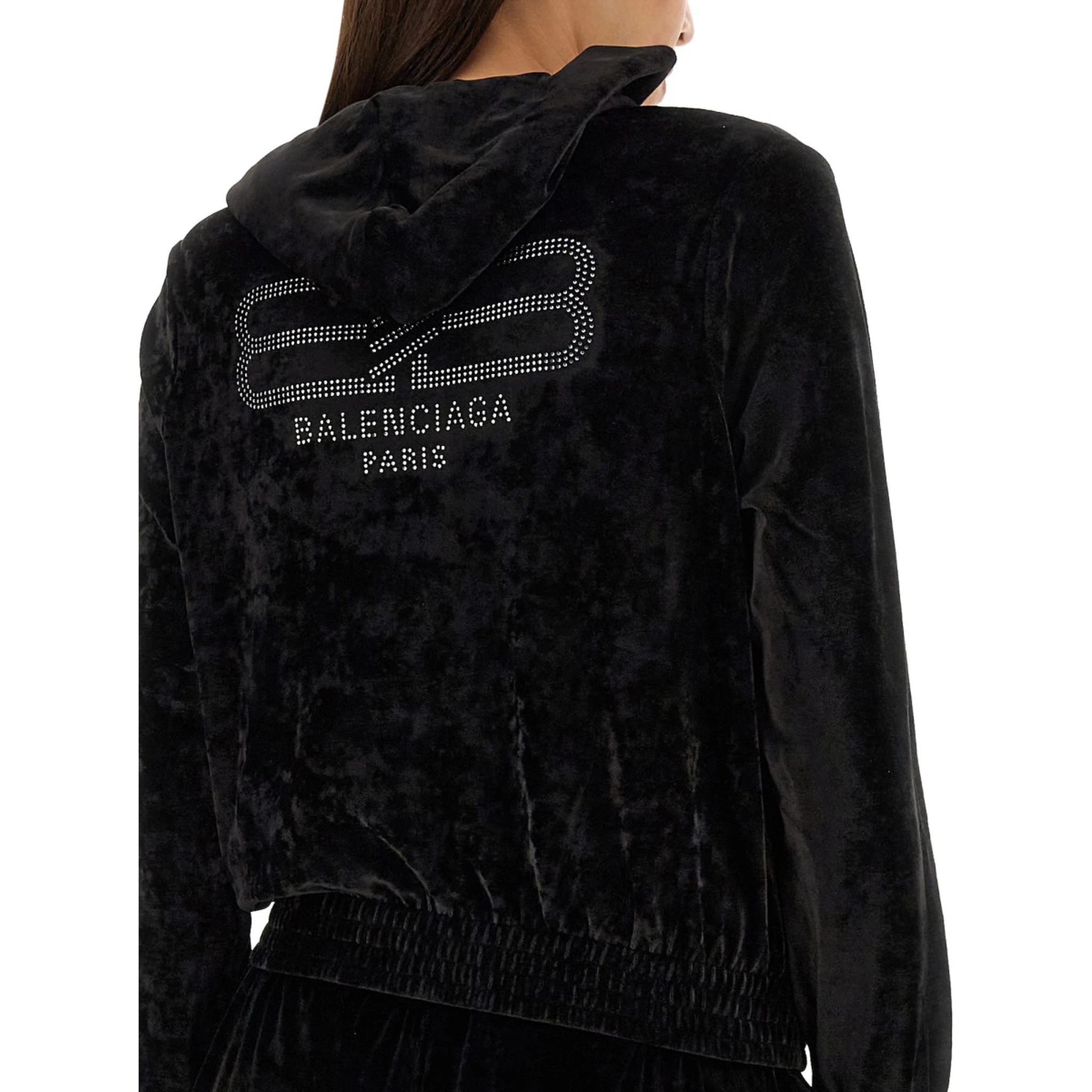 BB PARIS ZIPPERED SWEATSHIRT
