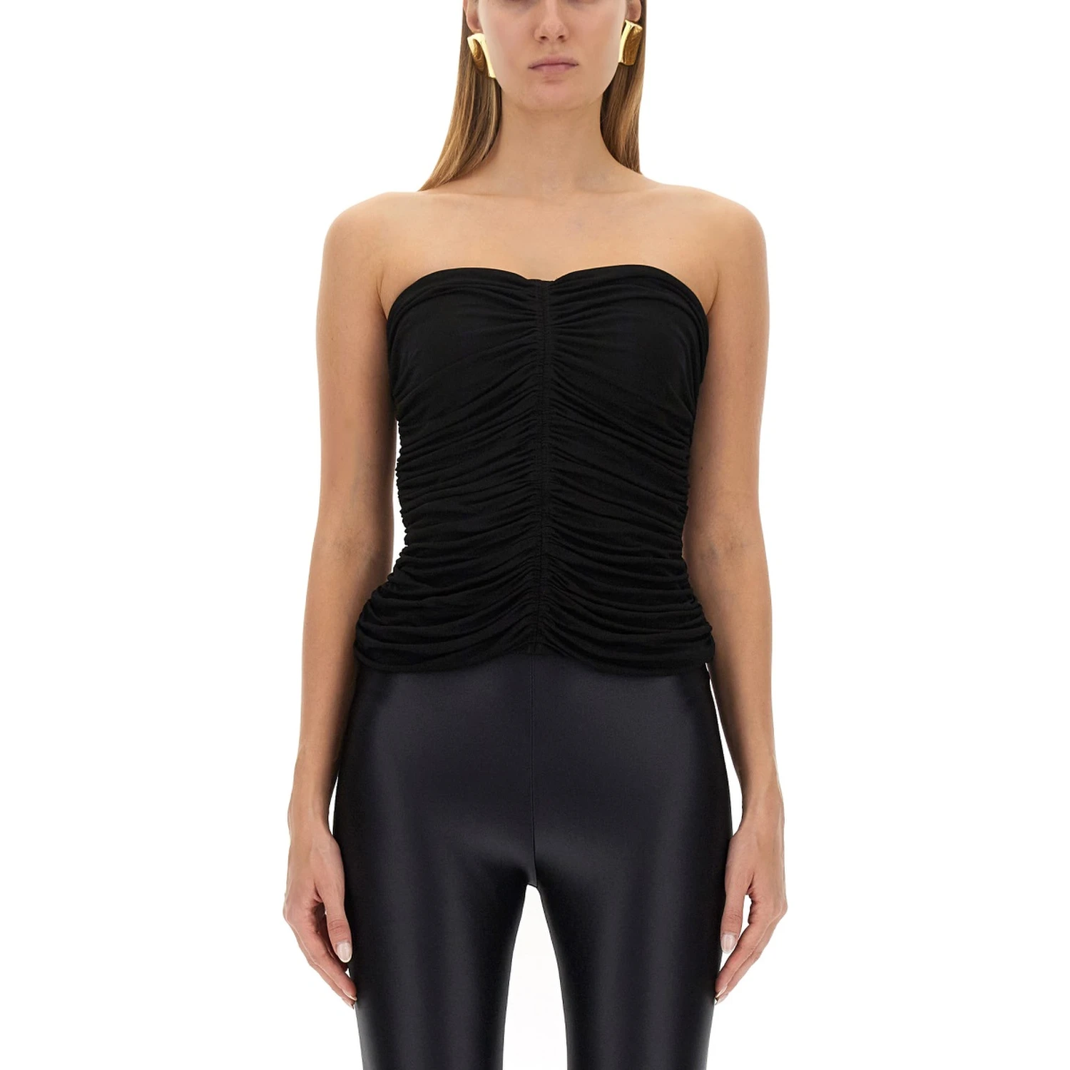 CREPE JERSEY BUSTIER