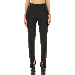 PANTS WITH CLAMP