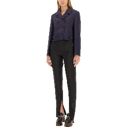 PANTS WITH CLAMP