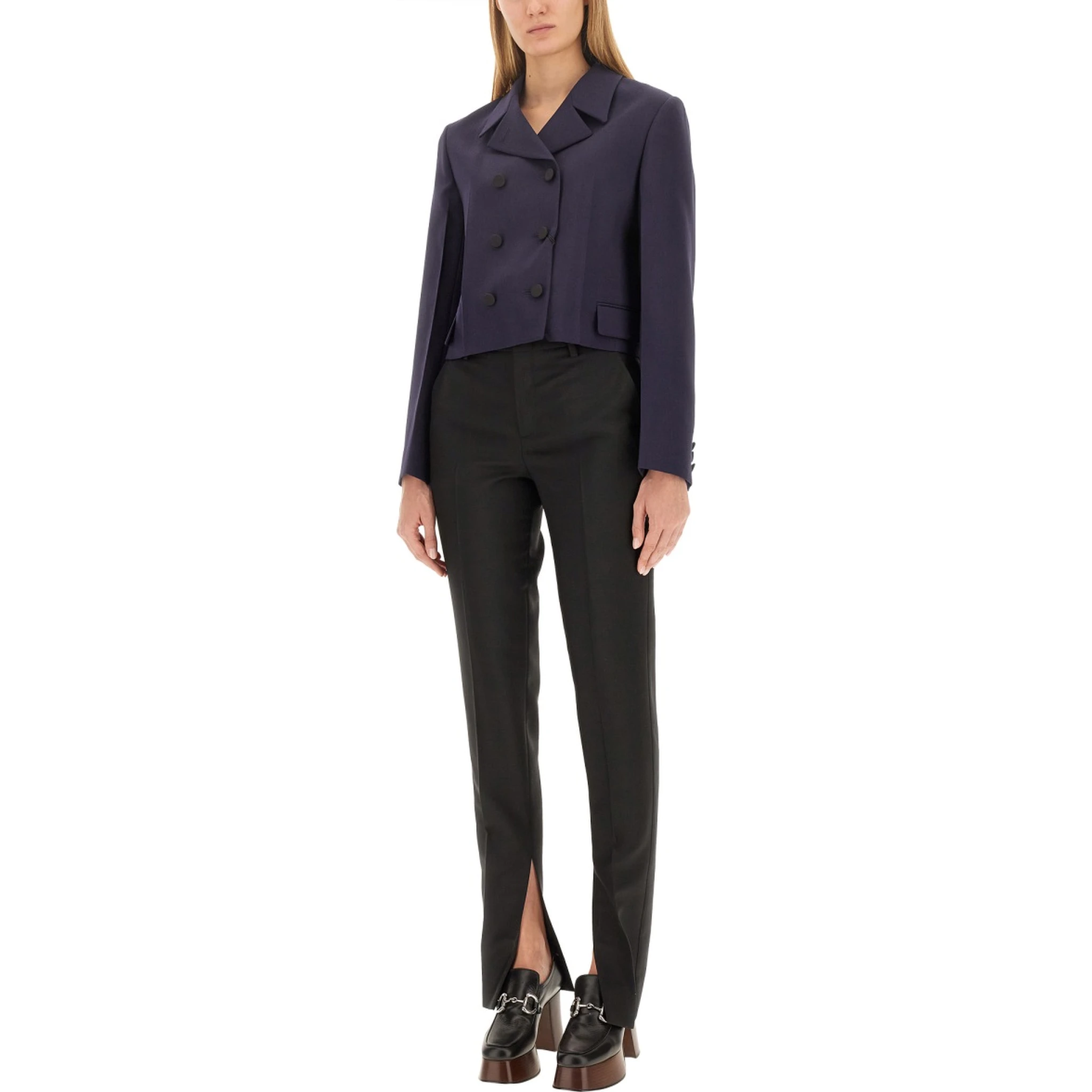 PANTS WITH CLAMP
