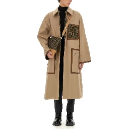 FABRIC TRENCH COAT