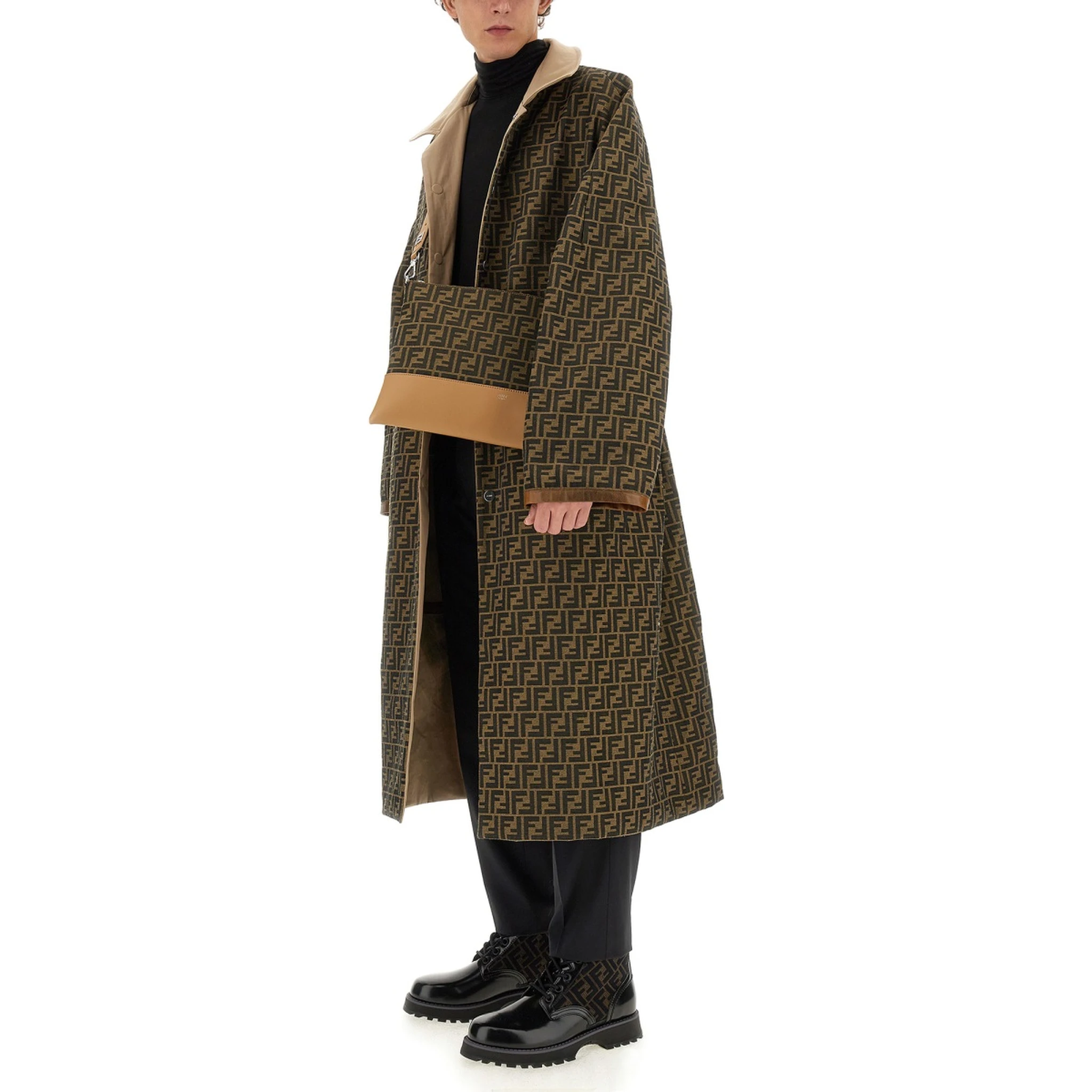FABRIC TRENCH COAT