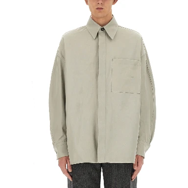 COTTON TWILL OVER SHIRT