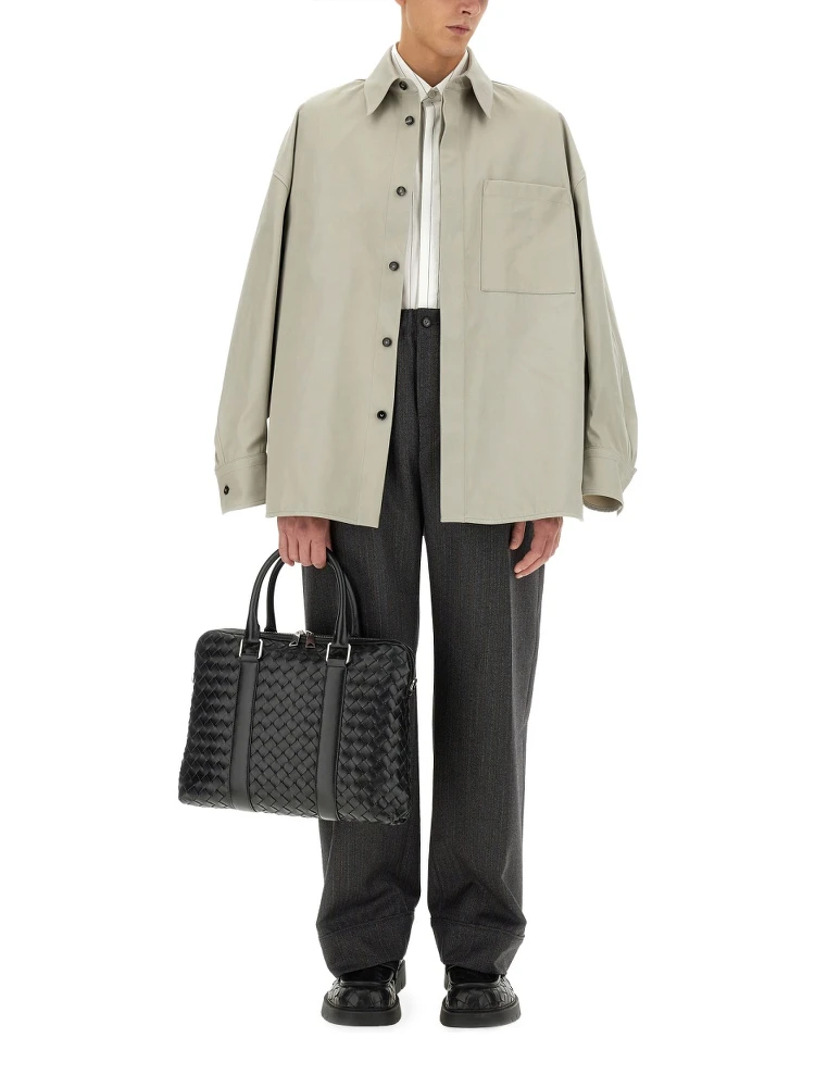COTTON TWILL OVER SHIRT alternative