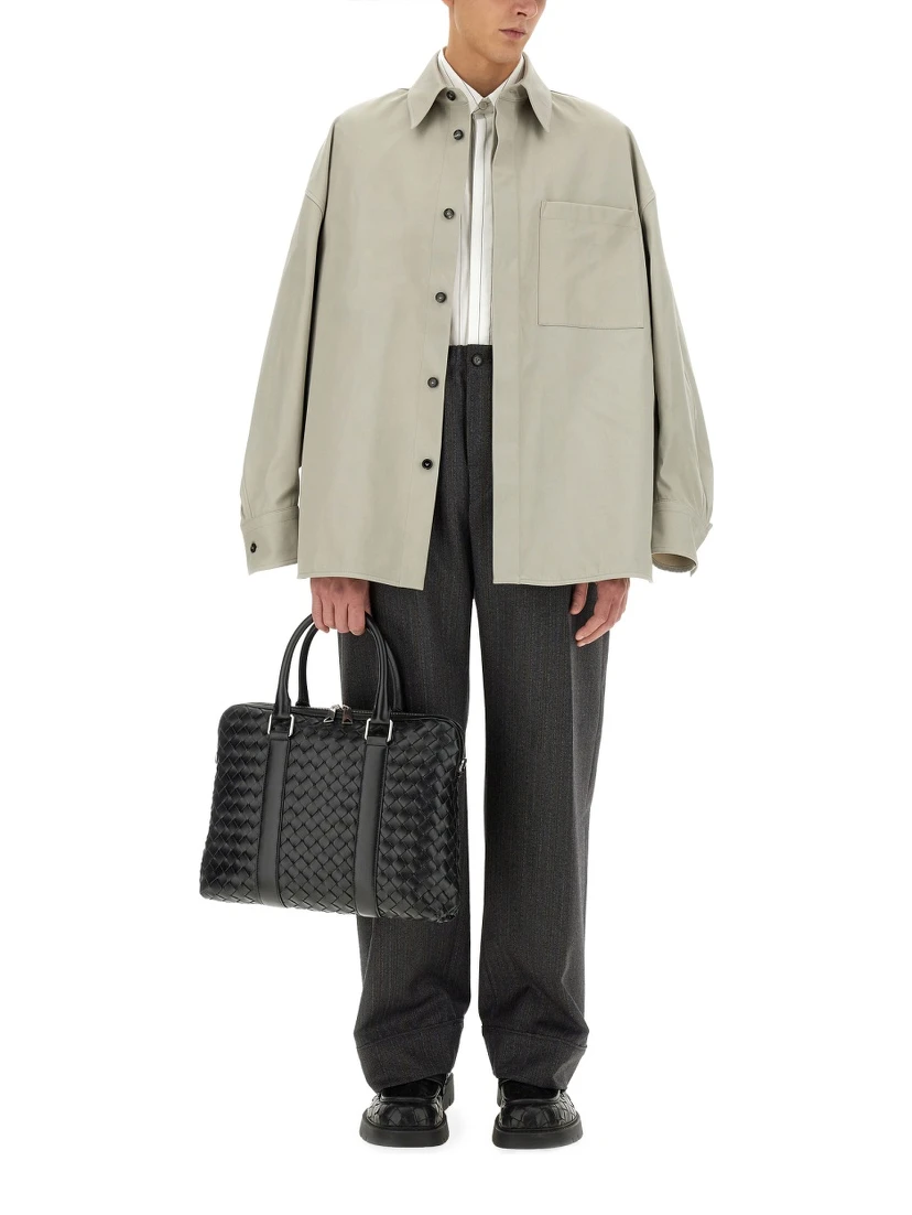 COTTON TWILL OVER SHIRT