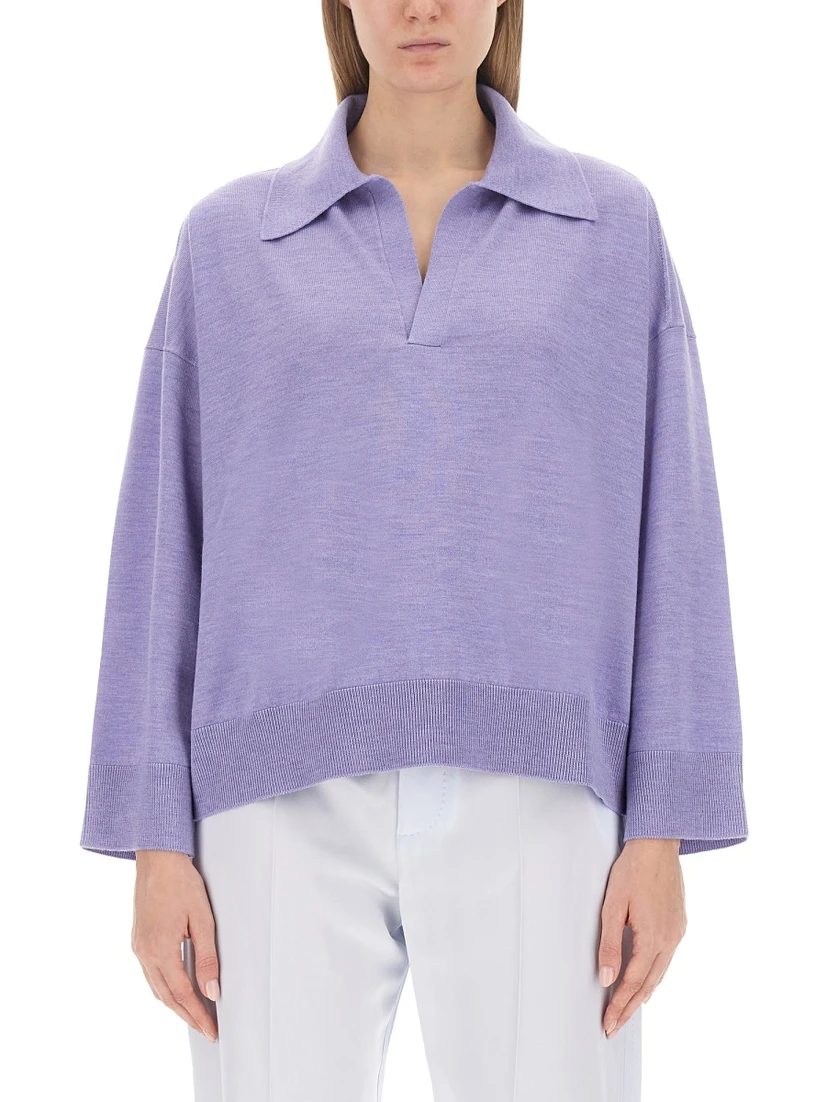 WOOL POLO.