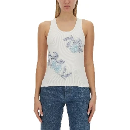 EMBROIDERED COTTON TOP