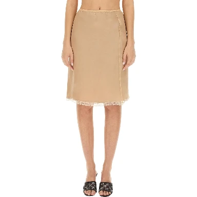 SILK CHIFFON SKIRT