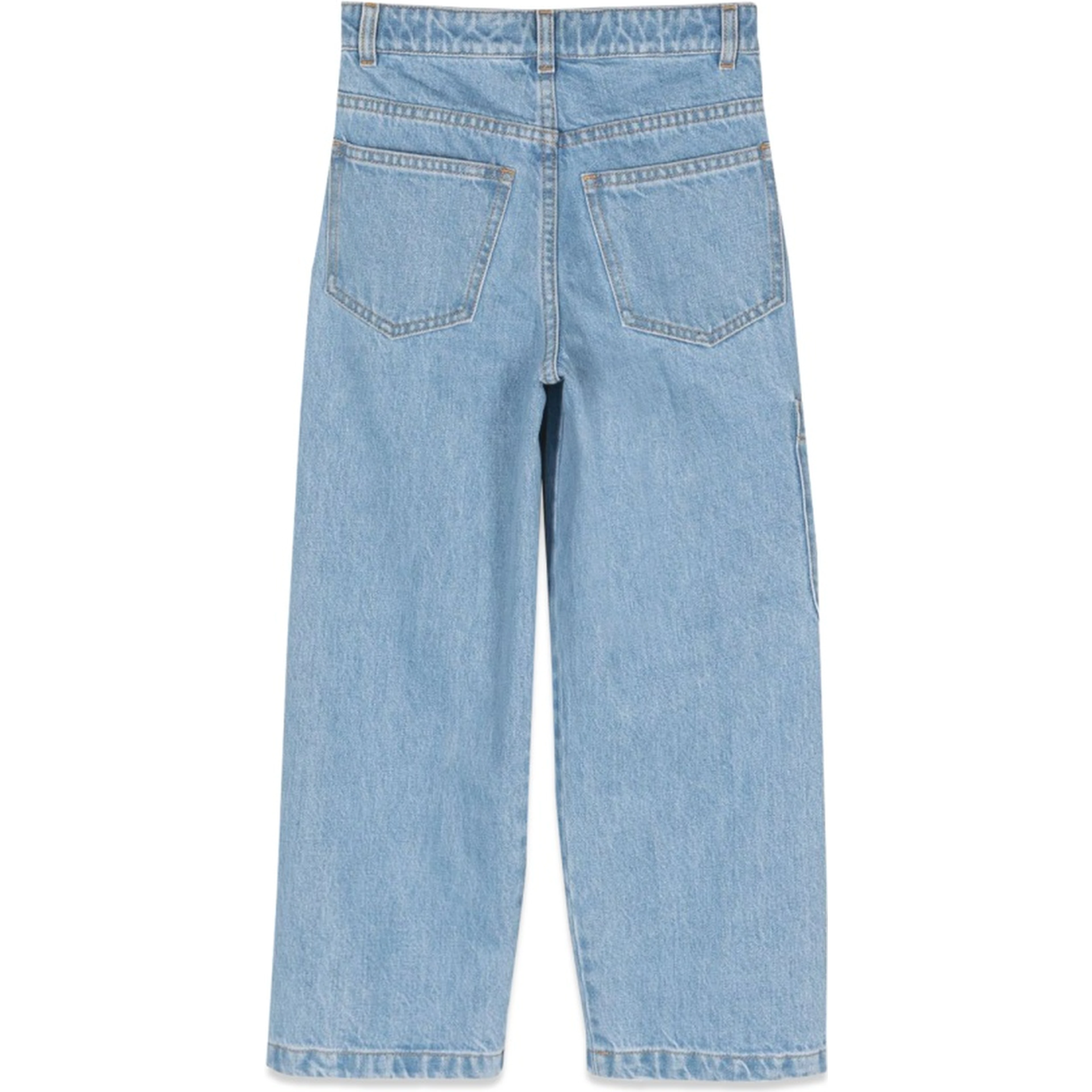 wide denim pants
