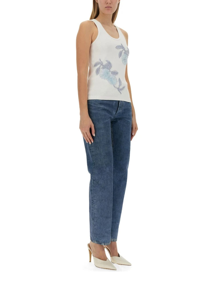 EMBROIDERED COTTON TOP alternative