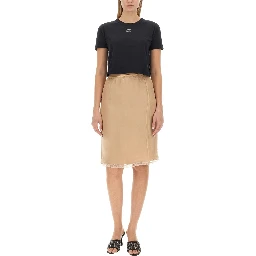 SILK CHIFFON SKIRT