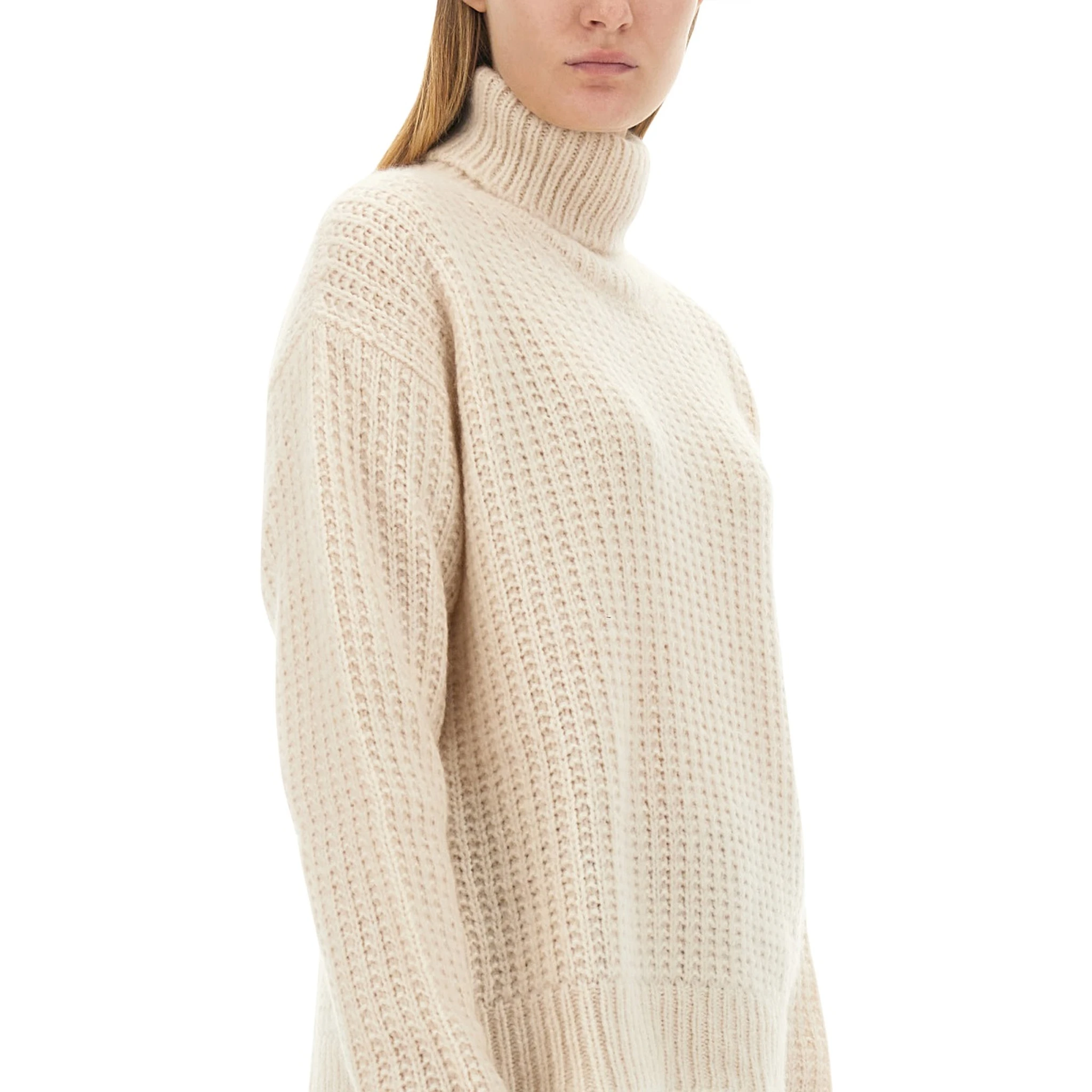 SILK AND CASHMERE TURTLENECK SWEATER