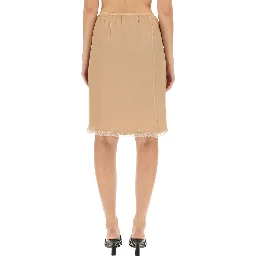 SILK CHIFFON SKIRT