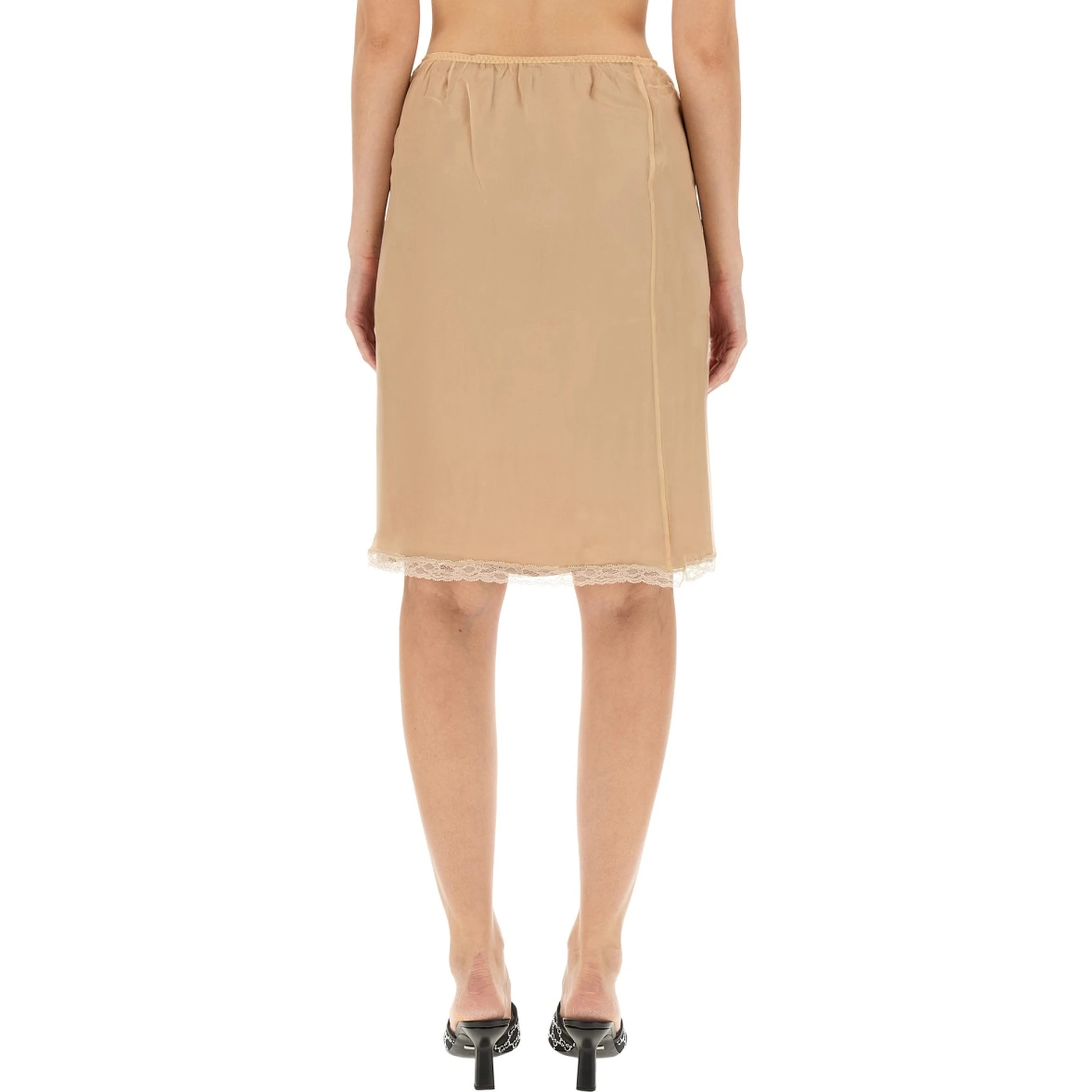 SILK CHIFFON SKIRT