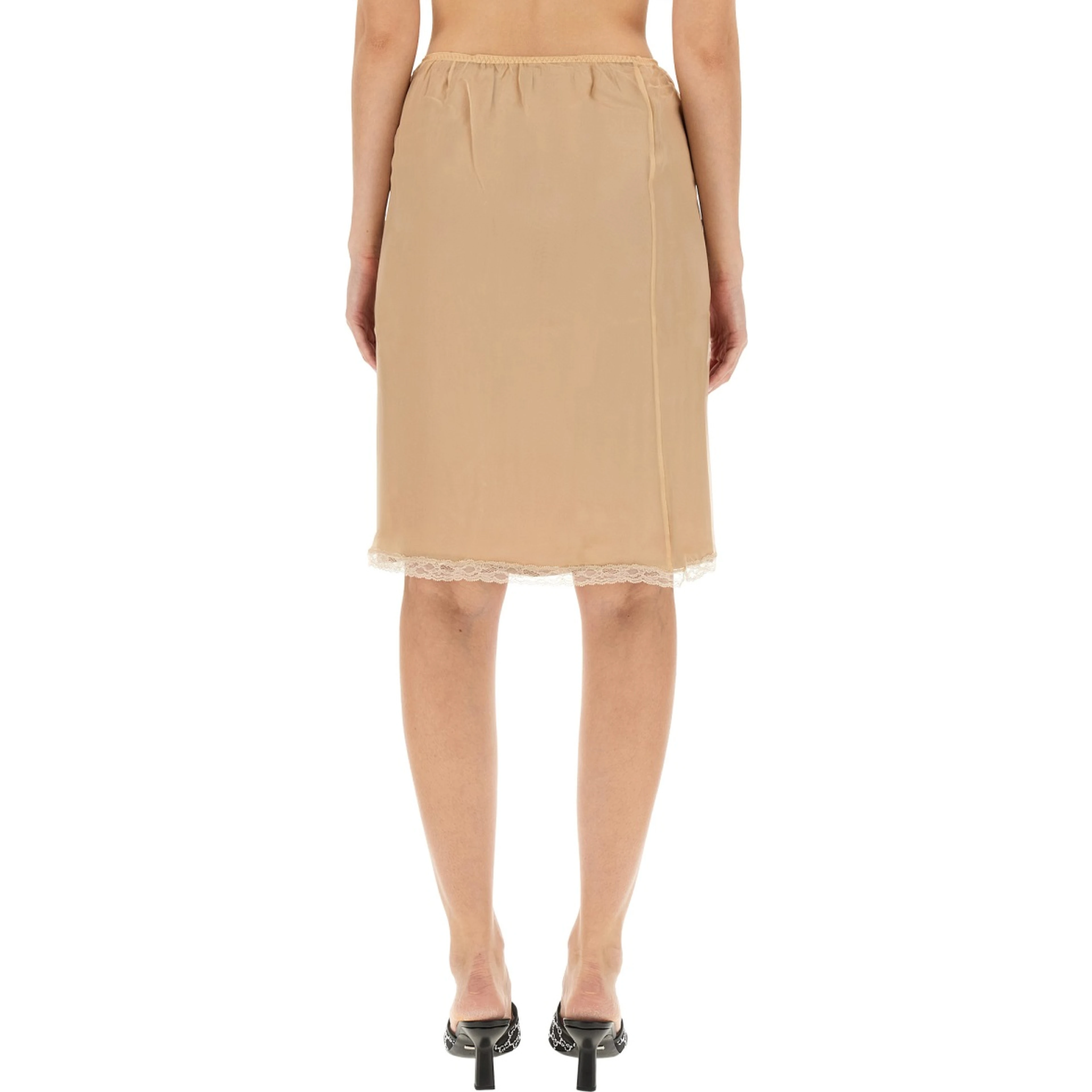 SILK CHIFFON SKIRT