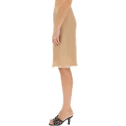 SILK CHIFFON SKIRT