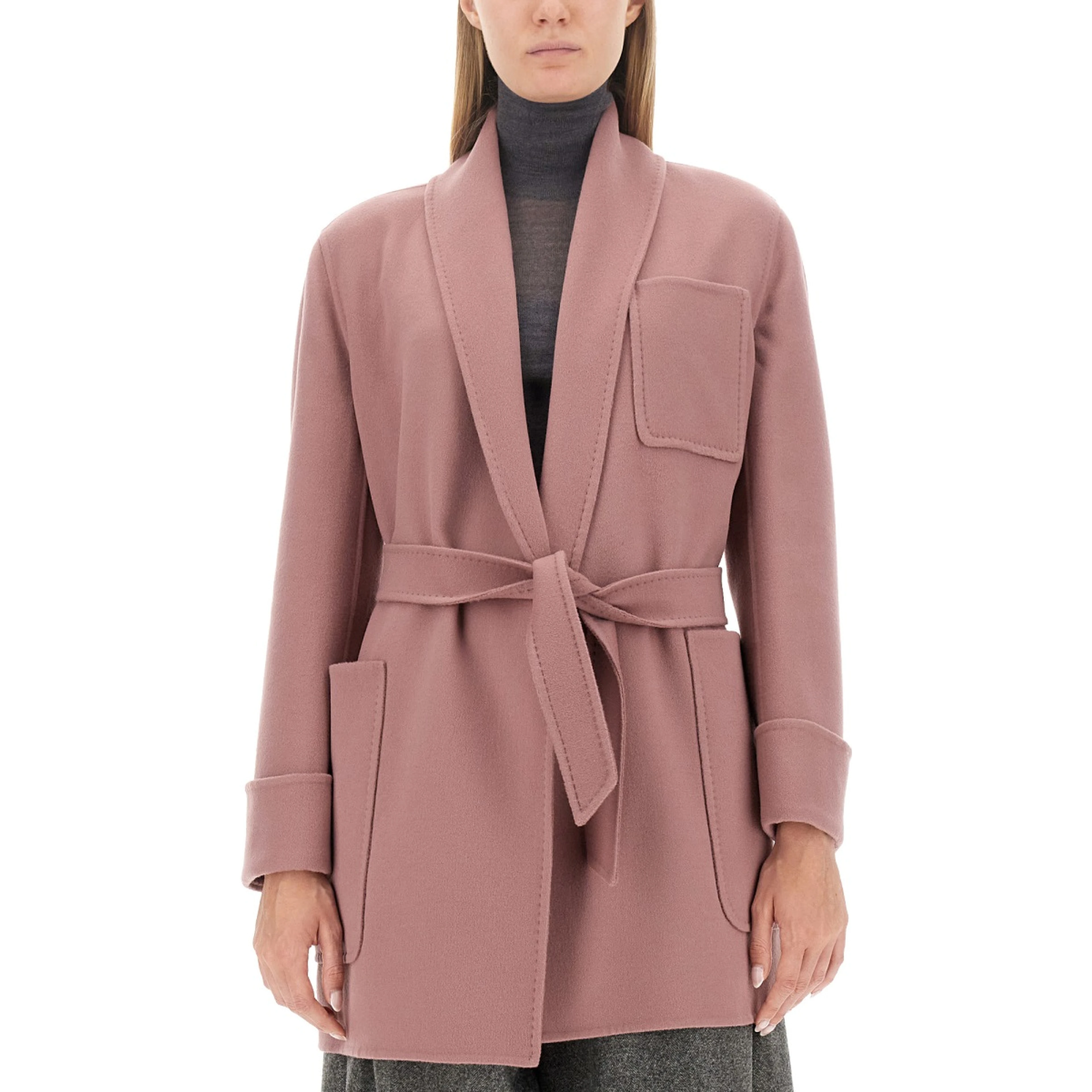 BELTED JACKET
