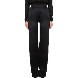 SATIN FLARED PANTS