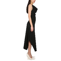 ASYMMETRICAL MIDI DRESS