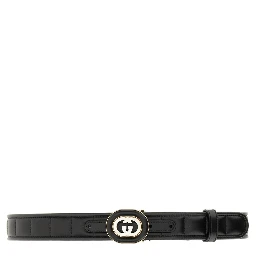 GG CROSS BUCKLE BELT