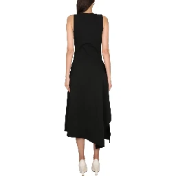 ASYMMETRICAL MIDI DRESS