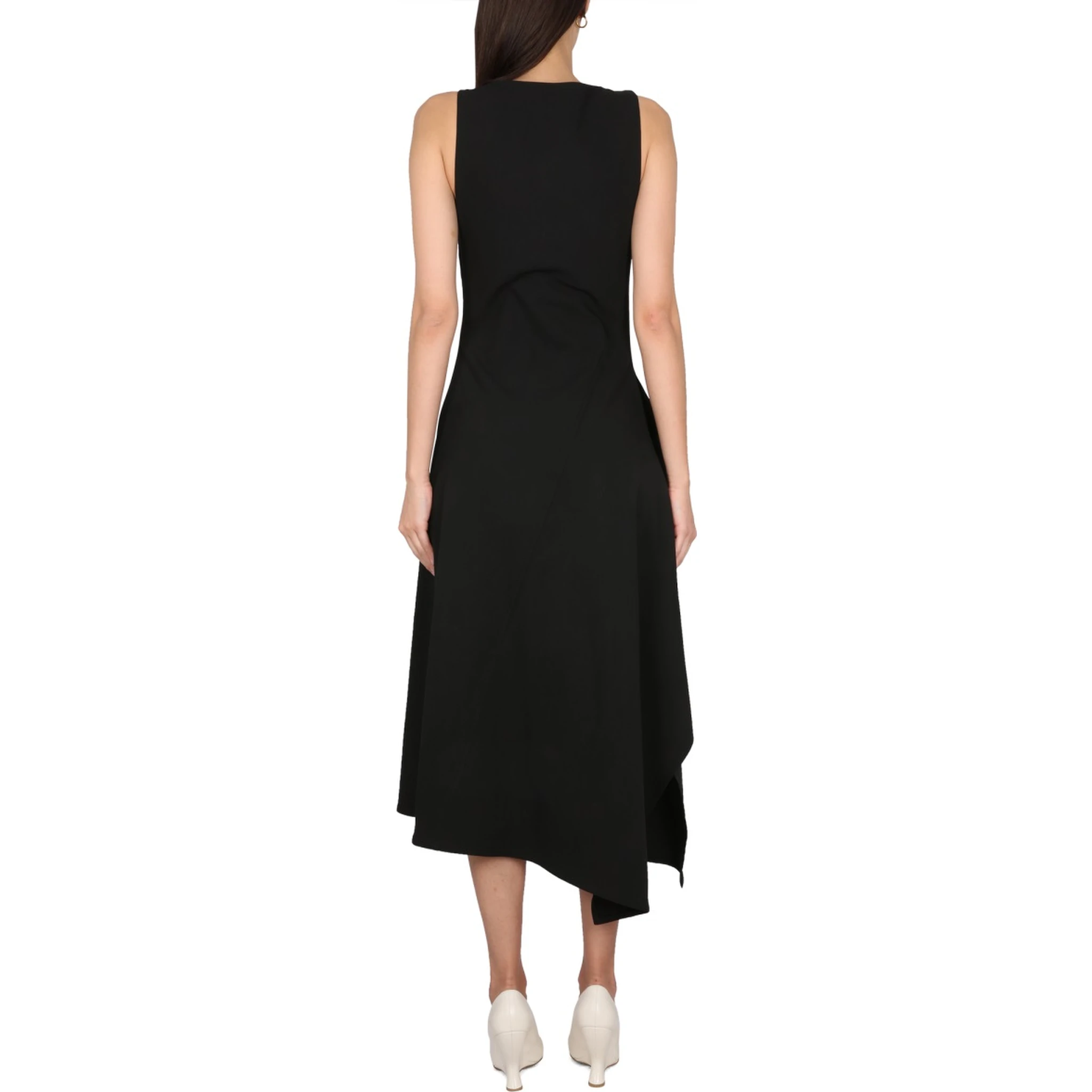 ASYMMETRICAL MIDI DRESS