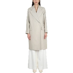 LINEN AND JERSEY DUSTER