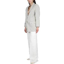 COTTON CRêPE JACKET.