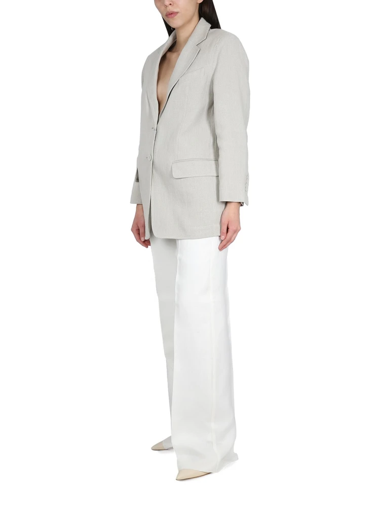 COTTON CRêPE JACKET. alternative