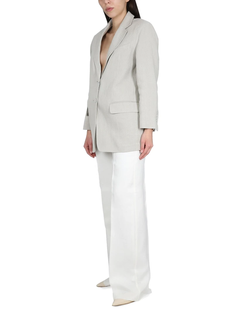 COTTON CRêPE JACKET.