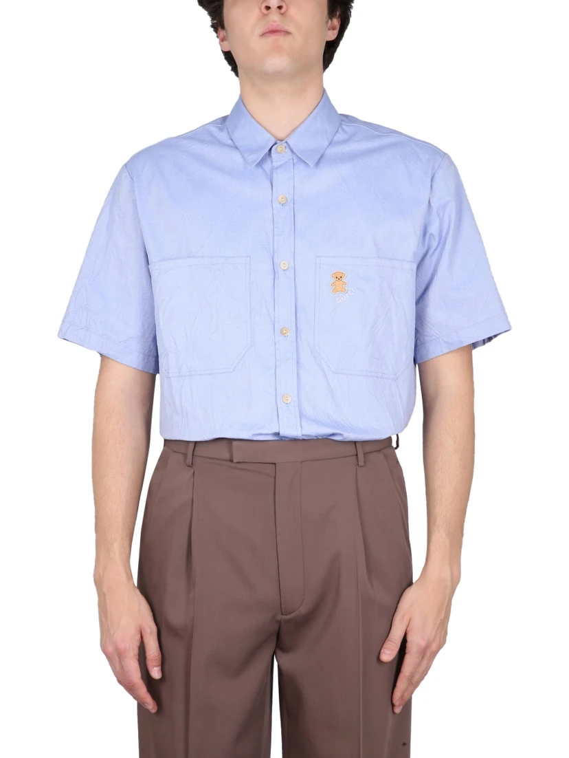SHIRT WITH BEAR ON POCKET