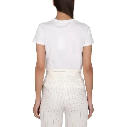 T-SHIRT WITH LOGO EMBROIDERY