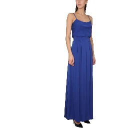 SILK CHARMEUSE TUXEDO TOP