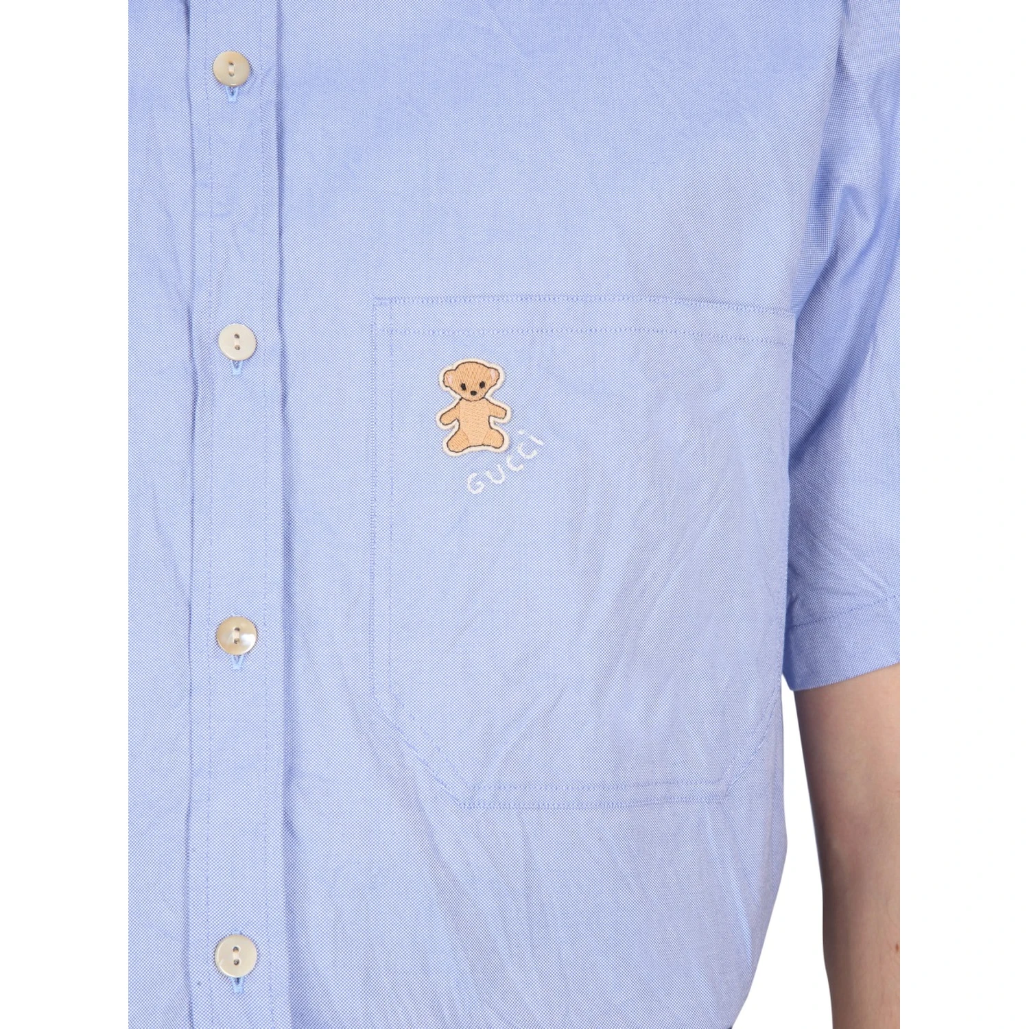 SHIRT WITH BEAR ON POCKET