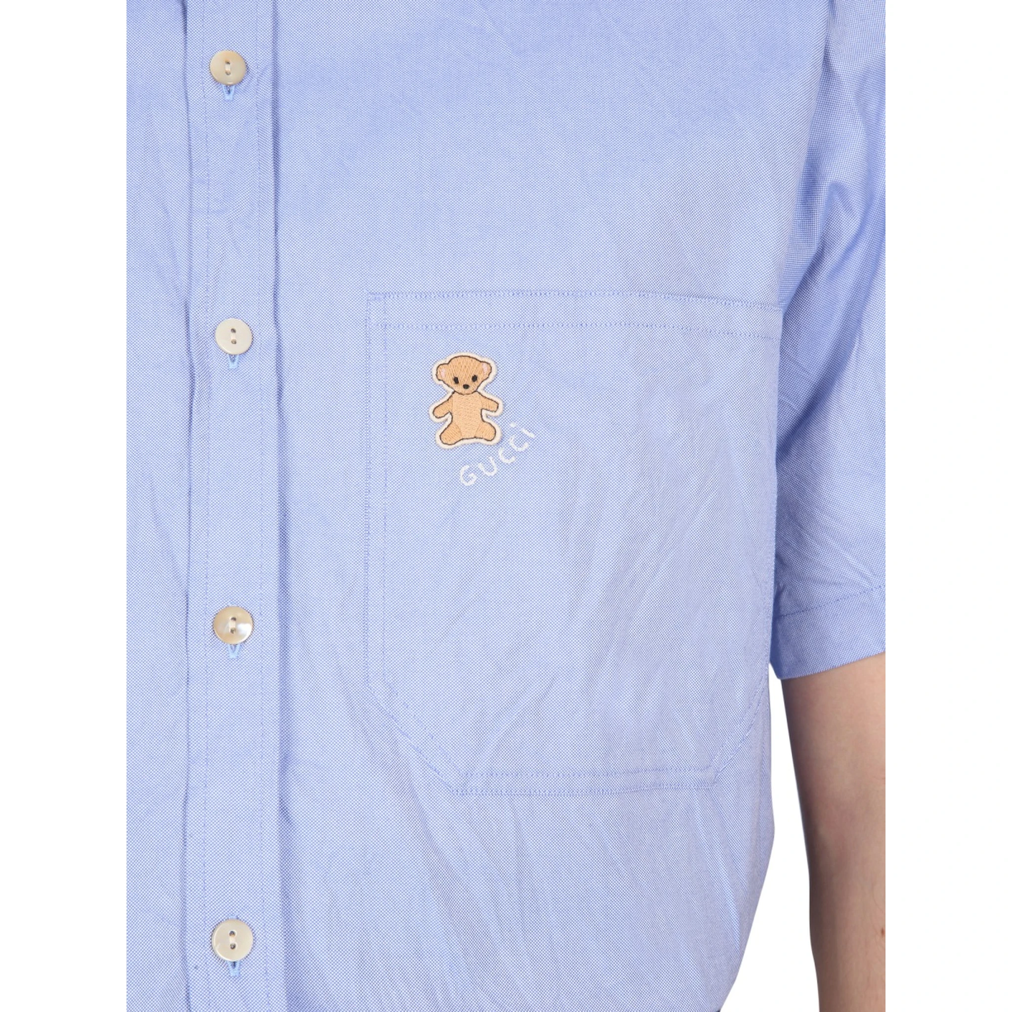 SHIRT WITH BEAR ON POCKET