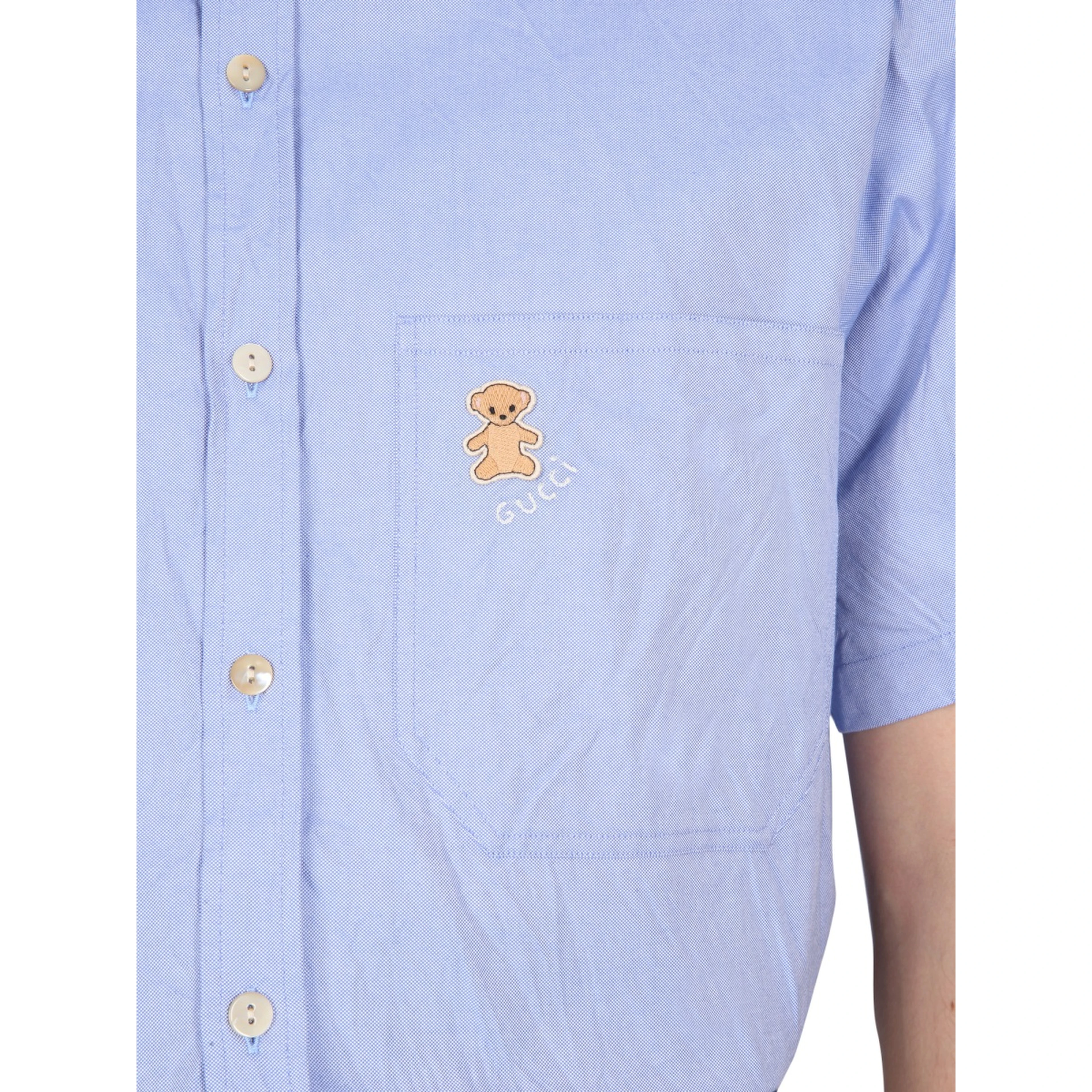 SHIRT WITH BEAR ON POCKET