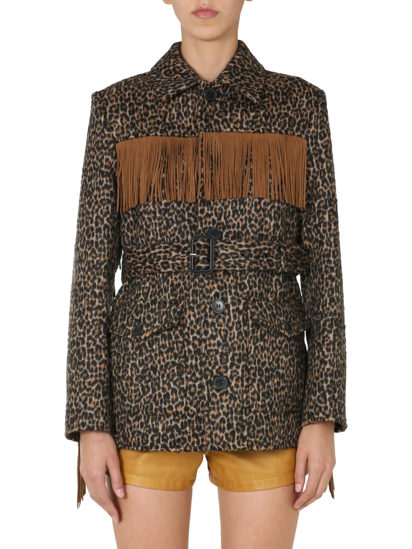 JACKET WITH FRINGES