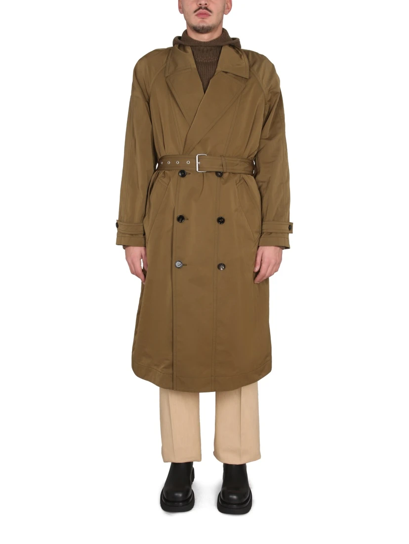 NYLON FOLDING TRENCH COAT