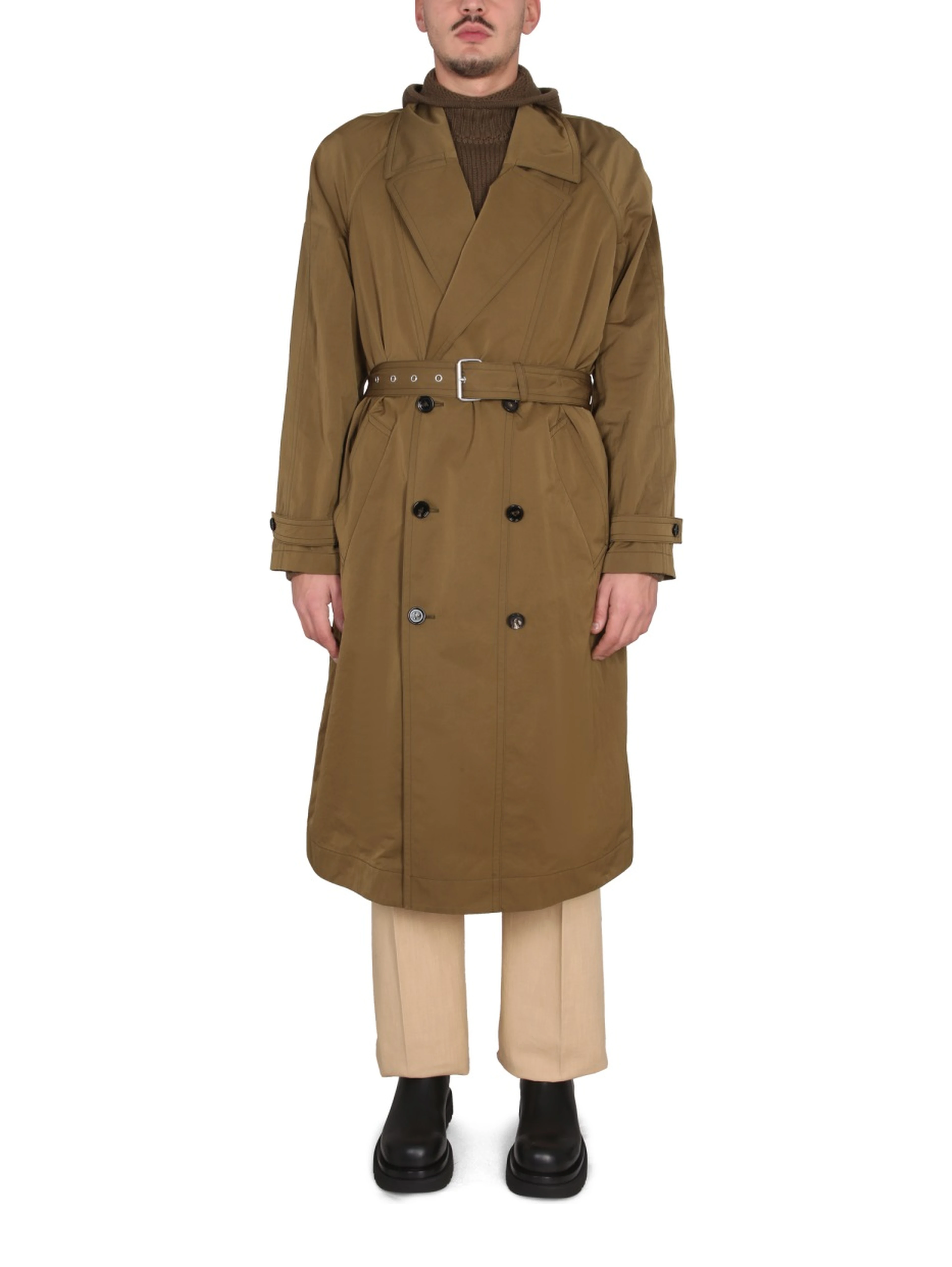 NYLON FOLDING TRENCH COAT